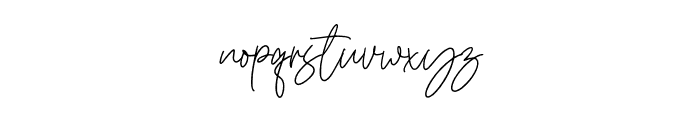 Romatine Signature Font LOWERCASE
