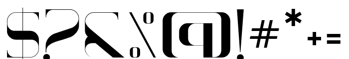 Rombus Serif Font OTHER CHARS