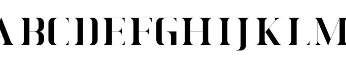 Rombus Serif Font UPPERCASE