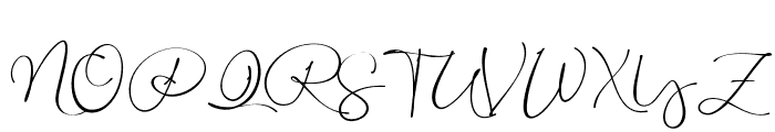 Romellast Regular Font UPPERCASE