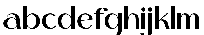 Romely-Medium Font LOWERCASE