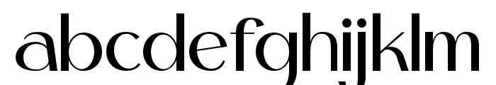 Romely-Regular Font LOWERCASE