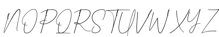 Romeo Handwritten Font UPPERCASE