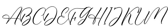 Romeyline Font UPPERCASE