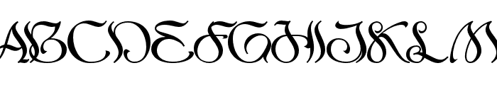 Romios-Black Font UPPERCASE