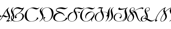 Romios Bold Italic Font UPPERCASE
