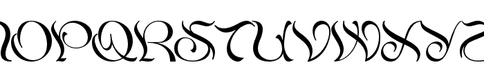 Romios-Bold Font UPPERCASE