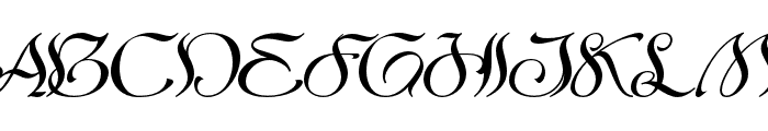 Romios-BoldItalic Font UPPERCASE