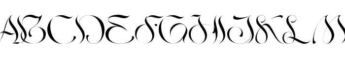 Romios-Thin Font UPPERCASE