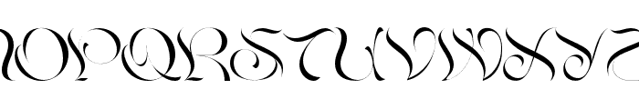 Romios-Thin Font UPPERCASE