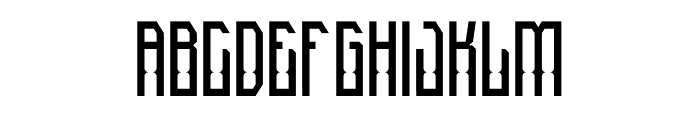 Romosnga Font UPPERCASE