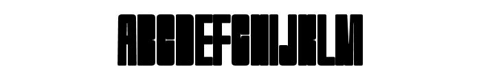 Romusans-Regular Font UPPERCASE