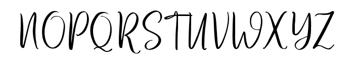 RomyStyle-Signature Font UPPERCASE