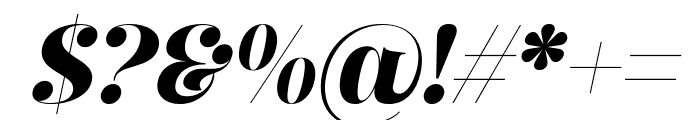 Ronagia Italic Font OTHER CHARS