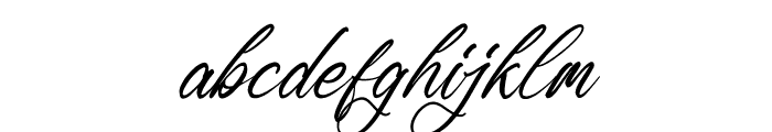 Ronald Mendoya Italic Font LOWERCASE