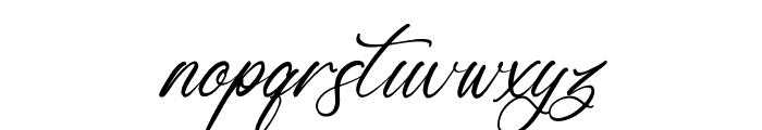 Ronald Mendoya Italic Font LOWERCASE
