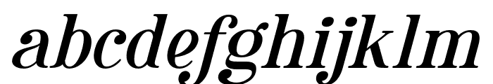 RonaldTumb-Italic Font LOWERCASE
