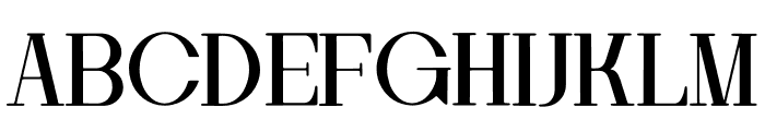 Ronale Classic Font UPPERCASE