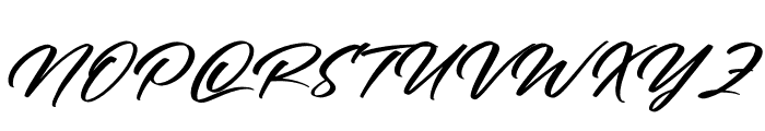 Ronsttom Dollast Italic Font UPPERCASE