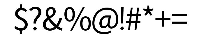 Rooben-Regular Font OTHER CHARS