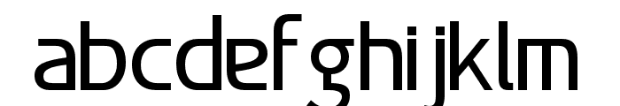 Rooben-Regular Font LOWERCASE