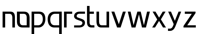 Rooben-Regular Font LOWERCASE