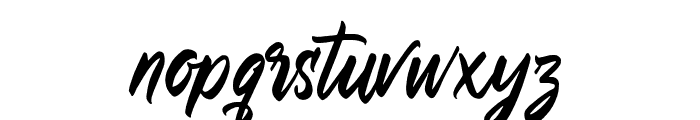 Rookyster Font LOWERCASE
