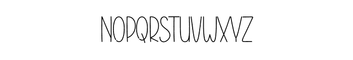 Room Design Font LOWERCASE