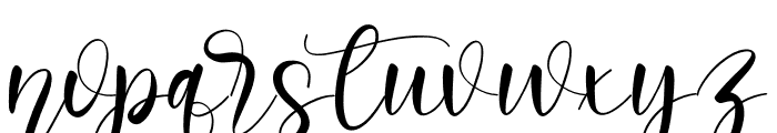 Roomlove Font LOWERCASE