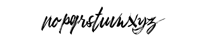 RoostRoast-Regular Font LOWERCASE