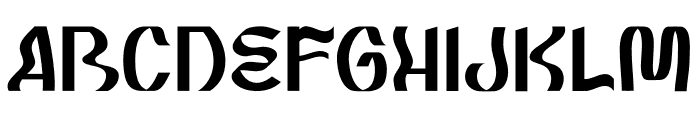 Rooste Font UPPERCASE