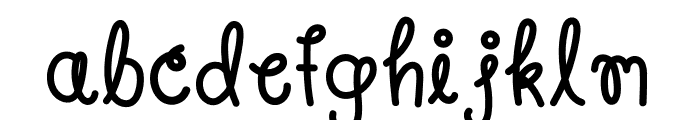 Rope Font LOWERCASE