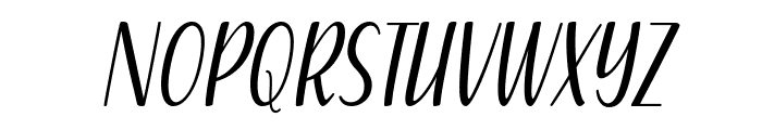 Rophian Italic Font UPPERCASE
