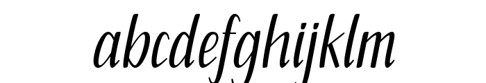 Rophian Italic Font LOWERCASE