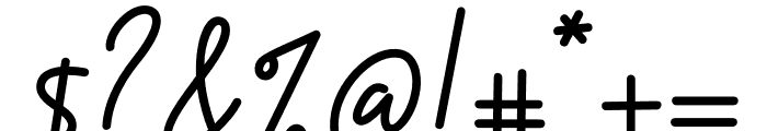 Rosabella Signature Font OTHER CHARS