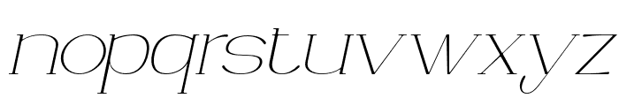 Rosalin Marige Italic Font LOWERCASE