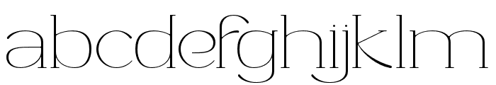 Rosalin Marige Regular Font LOWERCASE