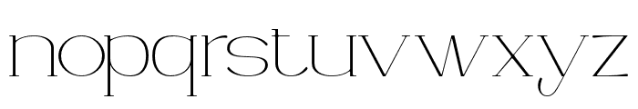 Rosalin Marige Regular Font LOWERCASE