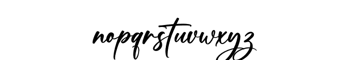Rosaline Signature Font LOWERCASE