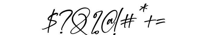 Rosalinta Italic Font OTHER CHARS