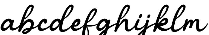 Rosallinda Signature Font LOWERCASE
