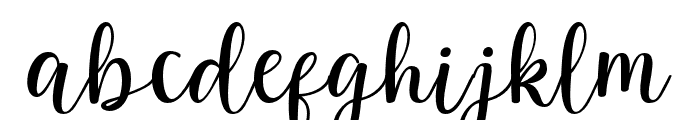 RosalynScript Font LOWERCASE