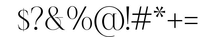 Rose & Asmora Regular Font OTHER CHARS