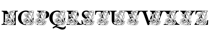 Rose MNGRM Font LOWERCASE