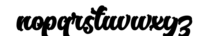 Rose Town Font LOWERCASE