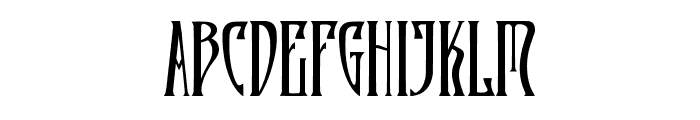 RoseAlone-Regular Font UPPERCASE