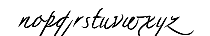 RoseKatie Font LOWERCASE