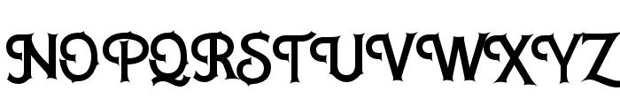 Roseblade Regular Font UPPERCASE