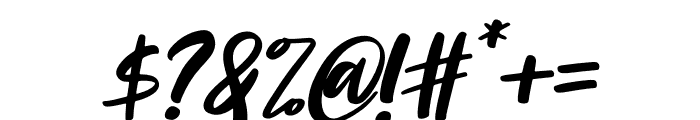 Roseday Italic Font OTHER CHARS