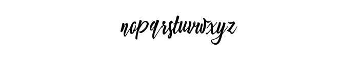 Rosedina Font LOWERCASE